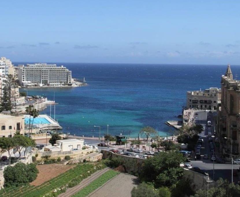 1 Bedrm Apt Seaview Balluta Bay St. Julian's Exteriör bild